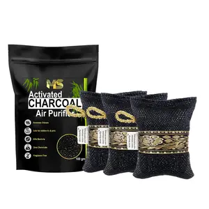 Mini Storify Truly Organic Non Electric Activated Charcoal Air Purifier Bag | Pack of 3 | 100g x 3  Natural