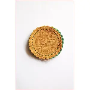 Phir Studio EARTH Cotton Crochet Coasters