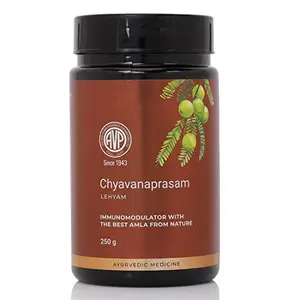 AVP Chyawanprash 250g Ayurvedic Jaggery Based and Sugarfree Amla and Enriched Revitalizer Rich in Vitamin C