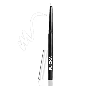 FLiCKA Breathtaking Eyes 0.25 g - White Twist Up Pencil - Waterproof Smudge Proof Highly Pigmented