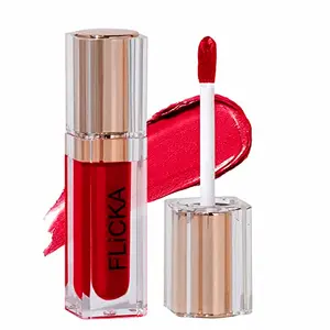 FLiCKA R U Ready Matte Finish liquid Lipstick for Women 5ML | Enriched with Vitamin E | Lips Long Lasting Hydrating & Light Lip Colour for All Skin Tone Shade No 2 (Hot Girl Summer)