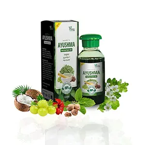 Happy's ma Herbal Hair oil for Migraine & Dandruff - 100 ml (Pack 1)