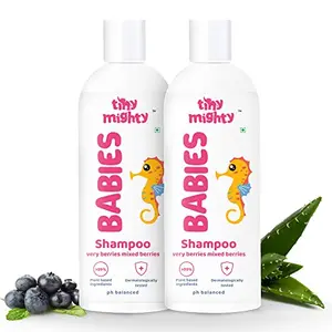 Tiny Mighty Shampoo With & Aloe Vera Extract (200 ml Each*2 Pack)