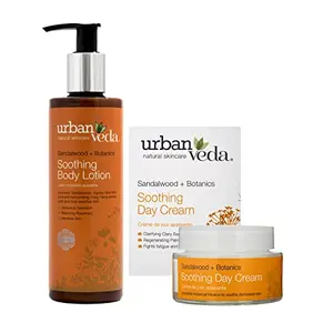 Urban Veda Soothing Day Cream 50ml & Body Lotion 250ml