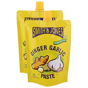 Smith & Jones Star Combo - Paste Ginger Garlic 200g (Pack of 2) Promo Pack
