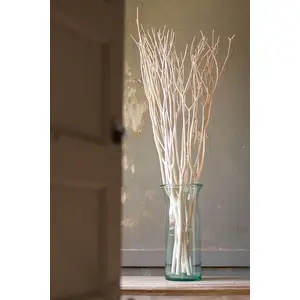 Vanchai 5 STEM 48" LONG Real white curly Willow decor dried Willow, Stems, Stick