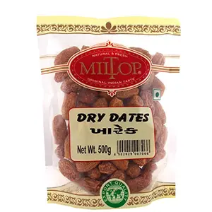 Miltop Dry Dates/Peela Sukha Khajoor Kharek 500gm