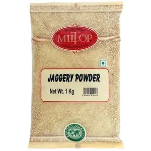 Miltop Natural Jaggery Powder 1Kg (A Healthy Replacement of Sugar)