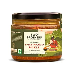 Two Brothers Organic Farms Spicy Mango Pickle (300GM)