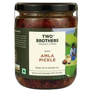 Two Brothers Organic Farms | Spicy AMLA Pickle 500G
