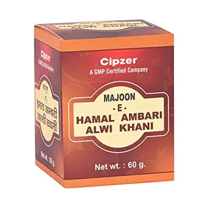 Cipzer MAJOON-E-HAMAL AMBARI ALWI KHANI Ayurvedic supplement for Women - 60 gm