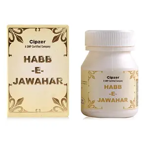 Cipzer Natural and Organic Habb-E-Jawahar Caps. (10 Pills)
