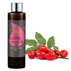 All Naturals Rosehip Seed Oil 100 ML - Pressed Pure & Undiluted Carrier Oil for  Pigmentation Stretch Marks Acne Scars Wrinkles Aging