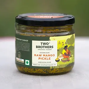 Two Brothers Organic Farms Raw Mango Pickle (300GM)