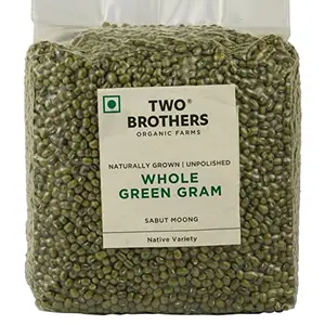 Two Brothers Organic Farms Whole Green Gram Moong 1Kg