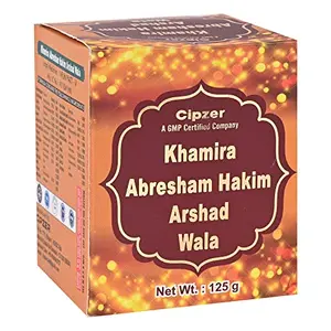 Cipzer Khamira Abresham Hakim Arshad Wala for Healthy High-Potency Care Supplement  - 125 gm