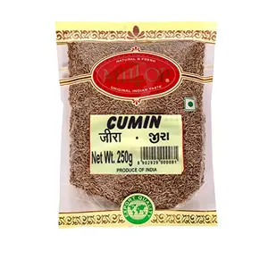 Miltop Pure Natural Jeera Whole Cumin seed 250g