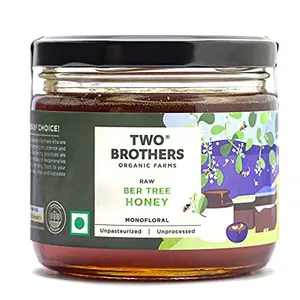 Two Brothers Organic Farms Indian Berry Honey Raw Mono-Floral Unfiltered 350 gm