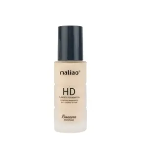 Maliao HD Banana Moisture Flawless Foundation - Infused with Peptide for Silky Smooth Skin Long-Lasting Coverage