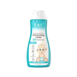 TAC - The Ayurveda Co. Body Lotion for Gentle Moisturization & Nourishment of Medium-Dry Skin with Natural Ingredients for Daily Use for All Skin Types - 200ml