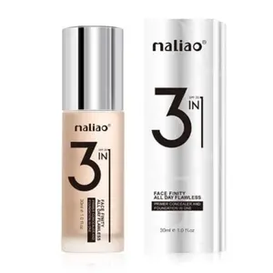 Maliao 3 IN 1 Face Finity All Day Flawless Primer Concealer And Foundation (Shade 02)