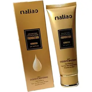 Maliao AGE DEFYING FONDATION OIL FREE(SPF 30/FPS 30) Foundation (Natural 80 g)