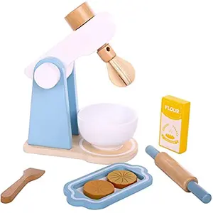 NESTA TOYS - Wooden Cookie Blender Set | Kitchen Set Toy | Play Food | Pretend Play Toys