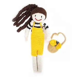 NESTA TOYS - Handmade Crochet Doll (11 Inch) | Amigurumi Stuffed Toy