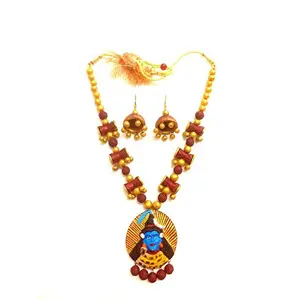 Karru krafft Handmade Festive Fashion Exclusive Terracotta Necklace Sets Going in for Some New Age Stuff