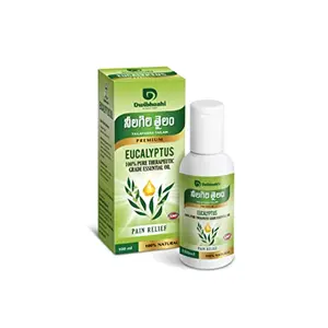 Dwibhashi Eucalyptus Oil (Nilgiri thailam) 100 ml | 100% Natural & Pure for Steam Inhalation Diffuser & Beauty