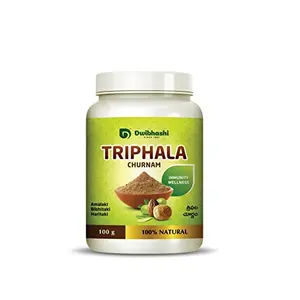 Dwibhashi Triphala Churnam | Helps Relieve | Quick Acidity & | Enriched with Amla |100 gms
