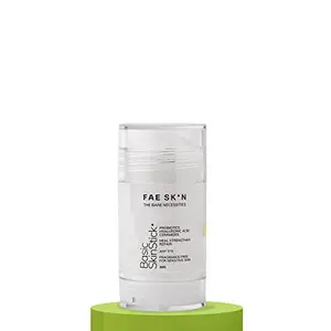 FAE Beauty Basic Skinstick Hydrating & Strengthening Serum Stick | Non-Sticky Easy Application | Barrier Repairing and Strengthening | Redness | Cooling | For All Skin Types | Enriched with Ceramides & Probiotics
