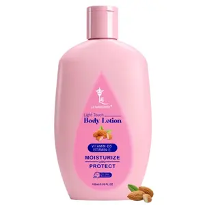 LA'BANGERRY Light Touch Almond Moisturizing Body Lotion With Vitamin E And B5 For All Skin Types - 24H Fast Absorbing Body lotion For Fresh And Healthy Skin - Light-Full Body Lotion - (100ml)