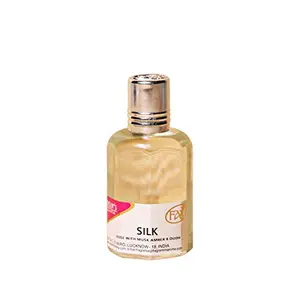 Fragrantors Silk Alcohol free Attar for Men & Women  Blend Rose with Musk and Oudh (10 ML)