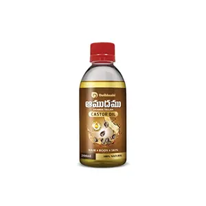 Dwibhashi Castor Oil | Supports Hair Growth Glowing Skin & Strong Nails | 200 ml