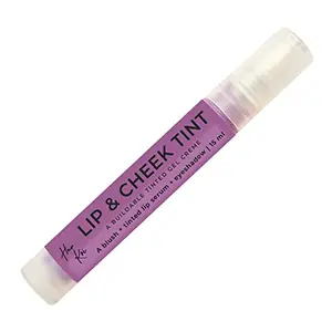Harkoi Lip & Cheek Tint - 15 gm Moisturizing & Nourishing With Goodness Of Vitamin E Almond Oil Vegan & Natural Lip Cheek & Eyeshadow Long Lasting Tint (BL03 Sunny Purple)