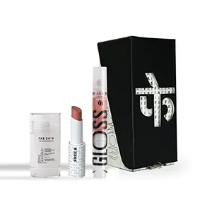 Fae Beauty Festive Gift Box | Glaws Gloss+ Modern Matte Lipstick + Basic Skinstick | The Faevourite Edit