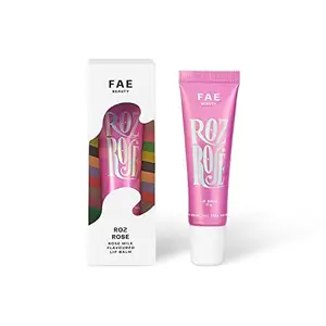 FAE Beauty Rose Lip Balm I Intensely Moisturizing I Spf 20+ | Hydrating and Nourishing Lip Balm I Enriched with Cocoa Seed Butter and Vitamin E (10gm) (Roz Rose - Rose Milk Falooda)