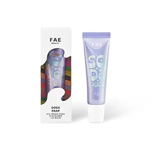 FAE Beauty Ice Cream Soda Lip Balm I Intensely Moisturizing I Spf 20+ | Hydrating and Nourishing Lip Balm I Enriched with Cocoa Seed Butter and Vitamin E (10gm) (Soda Paap)