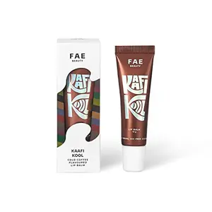 FAE Beauty Coffee Lip Balm I Intensely Moisturizing I Spf 20+ | Hydrating and Nourishing Lip Balm I Enriched with Cocoa Seed Butter and Vitamin E (10gm) (Kaafi Kool)