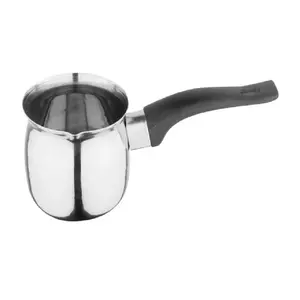 Dynore Stainless Steel Milk/Coffee/Tea Warmer with Bakelite Handle 360 ml