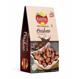 Eatriite Cashew Milk chocolate (Milk-chocolate coated whole cashew) Bites (200 g)