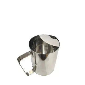 Dynore Stainless Steel Cut Design Water Pitcher/Water Jug with Ice Guard- 2000 ml