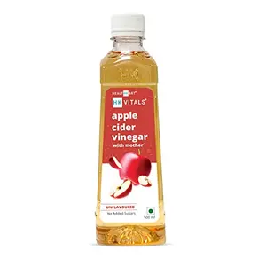 Healthkart Apple Cider Vinegar with Mother (Unflavored 500ml)