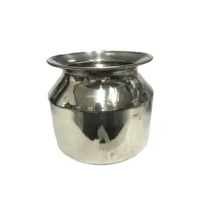 Dynore Stainless Steel Water Matka Pot/Steel Ghada/Kalshi- 3500 ml