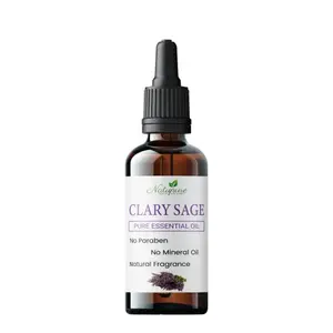 Natupure Clary Sage Essential Oil for Aromatherapy Skin and Hair Health 10ml