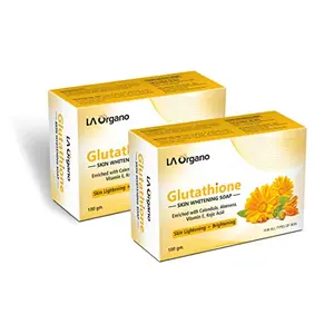 LA Organo Glutathione Calendula For All Skin Type (100gm) Pack of 2