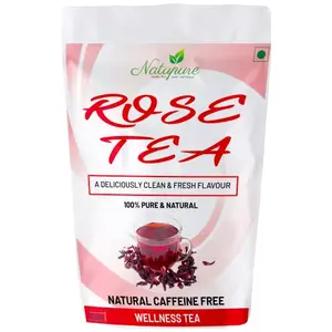 Natupure Rose Green Tea | Enhances Mood 50gm