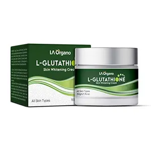 LA Organo L-Glutathione Cream For Dark Spots And Skin Ageing With Vitamin C 50gm