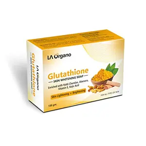 LA Organo Glutathione Haldi Chandan Skin Lightening & Brightening For All Skin Type (100gm) Pack of 1